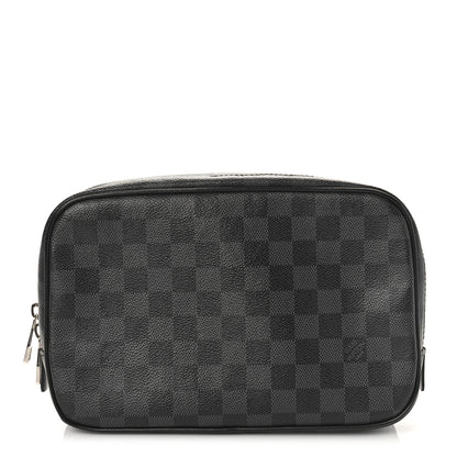 Louis Vuitton Damier Graphite Toilet Pouch GM 1 of 8