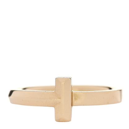 Tiffany 18K Yellow Gold T T1 Ring 49 5 1 of 5