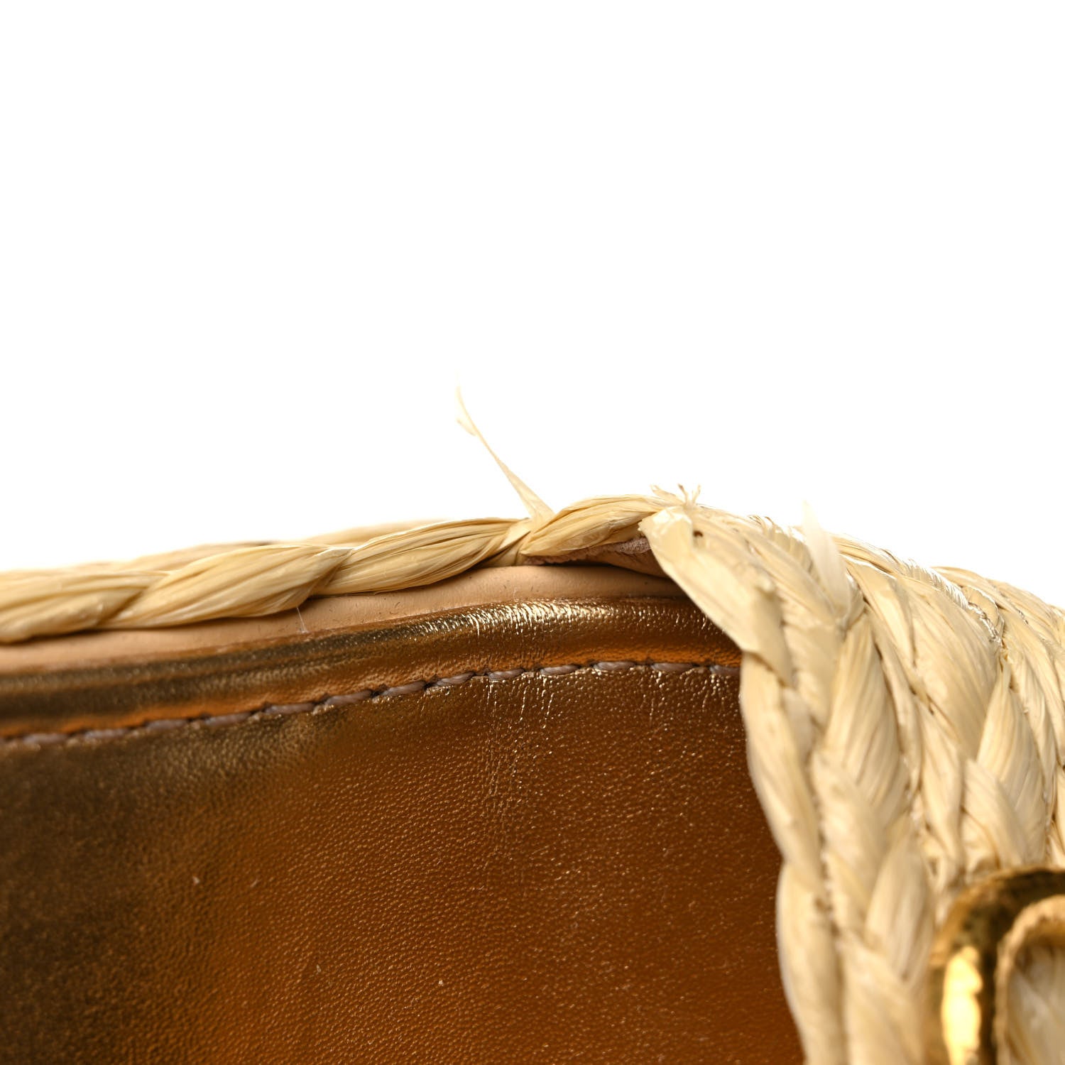 Valentino Garavani Raffia VLogo Ankle Wrap Espadrille 45/90mm Platform Wedge Sandals 36 Naturale 9 of 9