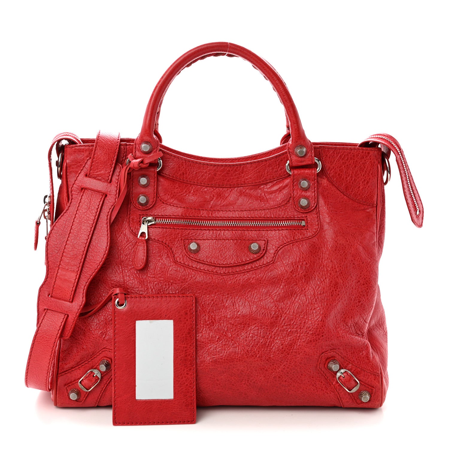 Balenciaga Agneau Giant 12 Silver Hardware Velo Coquelicot 3 of 11