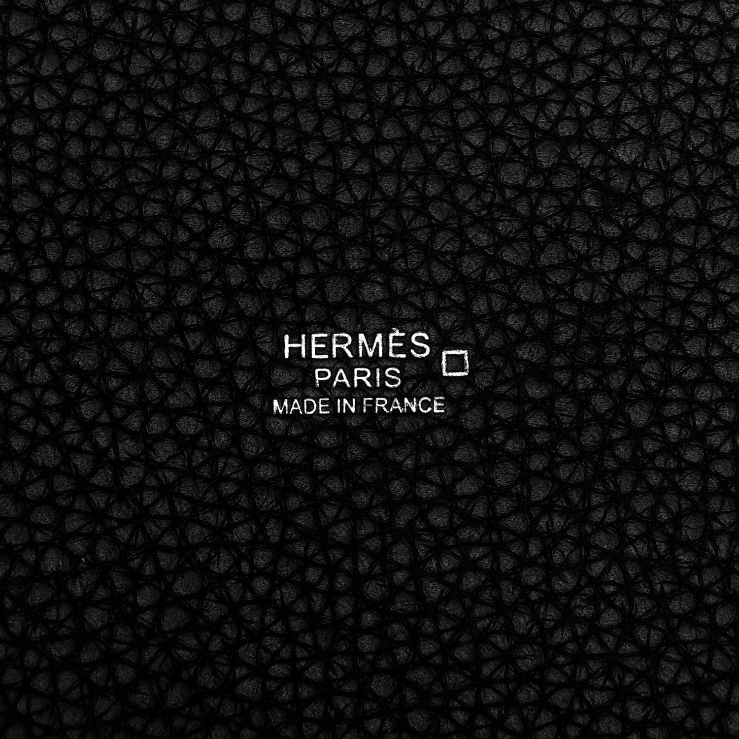 Hermes Taurillon Clemence Matte Alligator Picotin Lock Touch 22 MM Black 6 of 12
