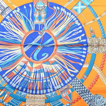 Hermes Silk Ceintures et Liens Scarf 90 2 of 5