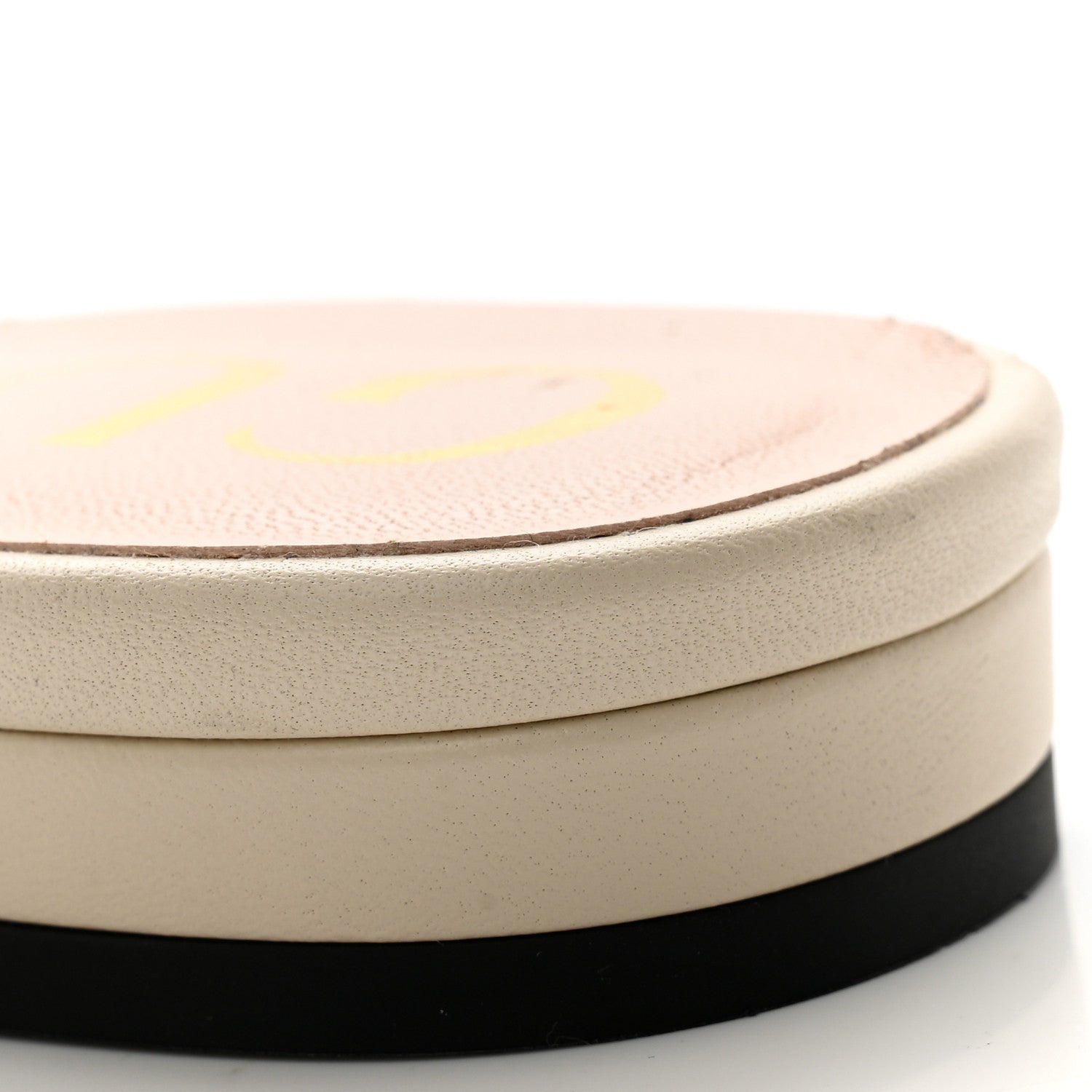 Gucci Monogram Matelasse Diagonal GG Marmont Flat Slide Sandals 36.5 Beige Ebony Mystic White 10 of 11