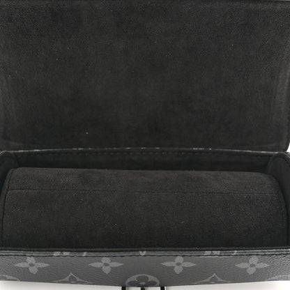 Louis Vuitton Monogram Eclipse 3 Watch Travel Case 6 of 8