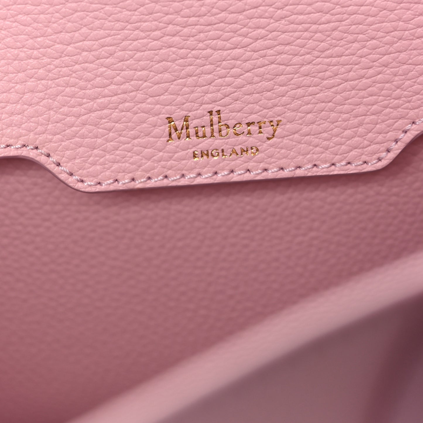 Small Classic Grain Bayswater Tote Powder Pink