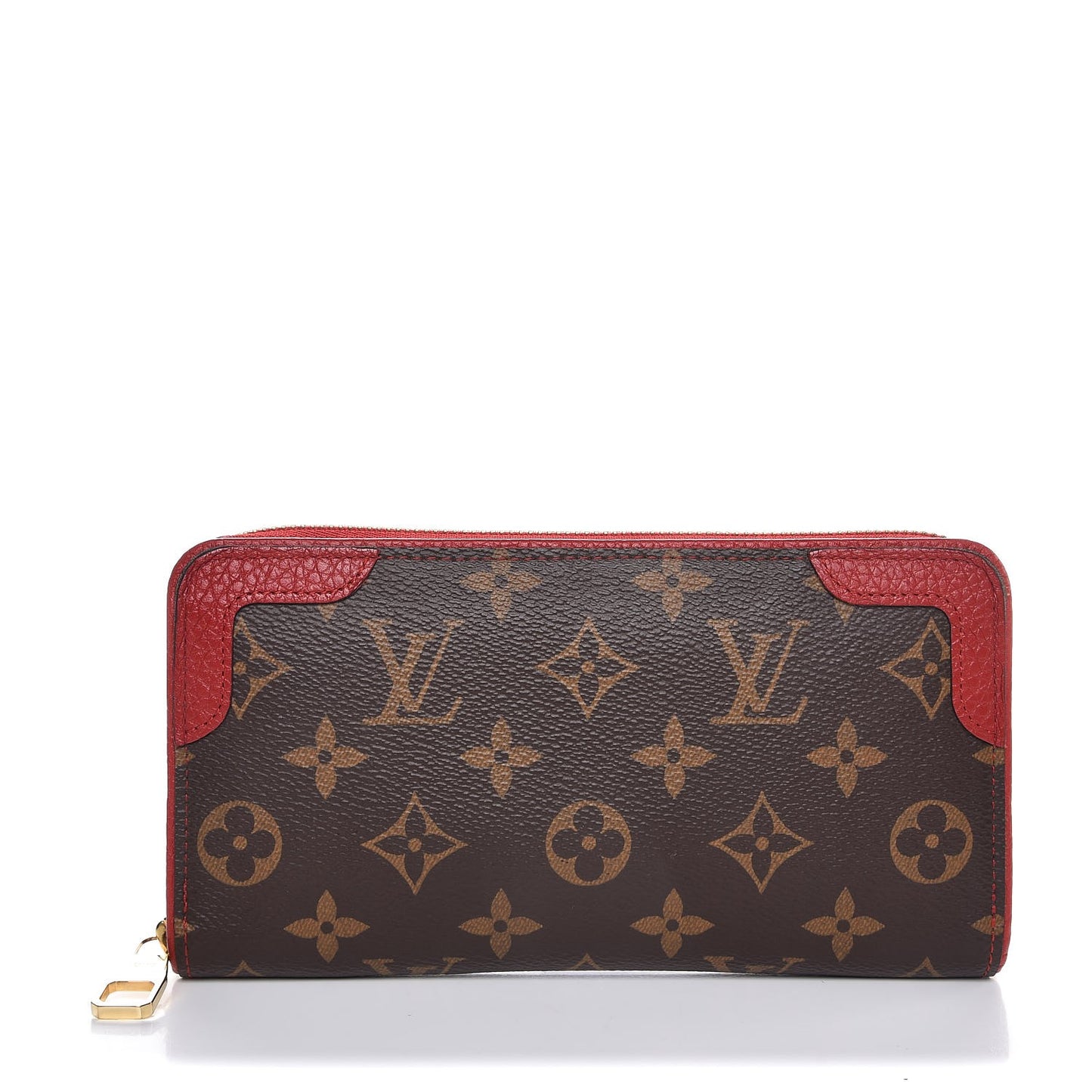 Monogram Retiro Zippy Wallet Cherry