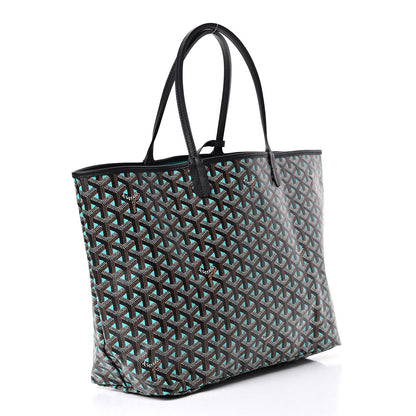 Goyard Goyardine Saint Louis Claire Voie PM Black Blue 3 of 10