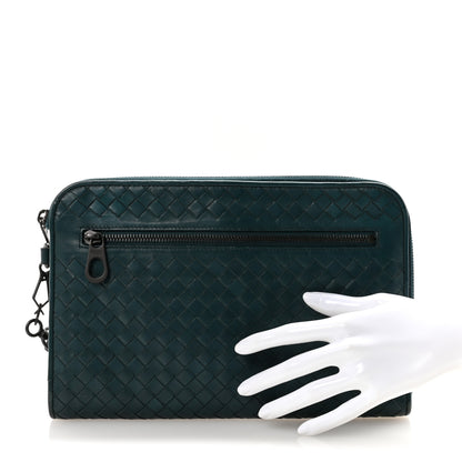 Bottega Veneta Nappa Intrecciato Wristlet Zip Wallet Brighton 2 of 6