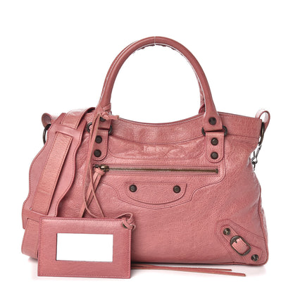 Balenciaga Agneau Classic Hardware Town Rose Bruyere 1 of 13