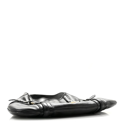 Gucci Calfskin Horsebit 85th Anniversary Hobo Black 4 of 14