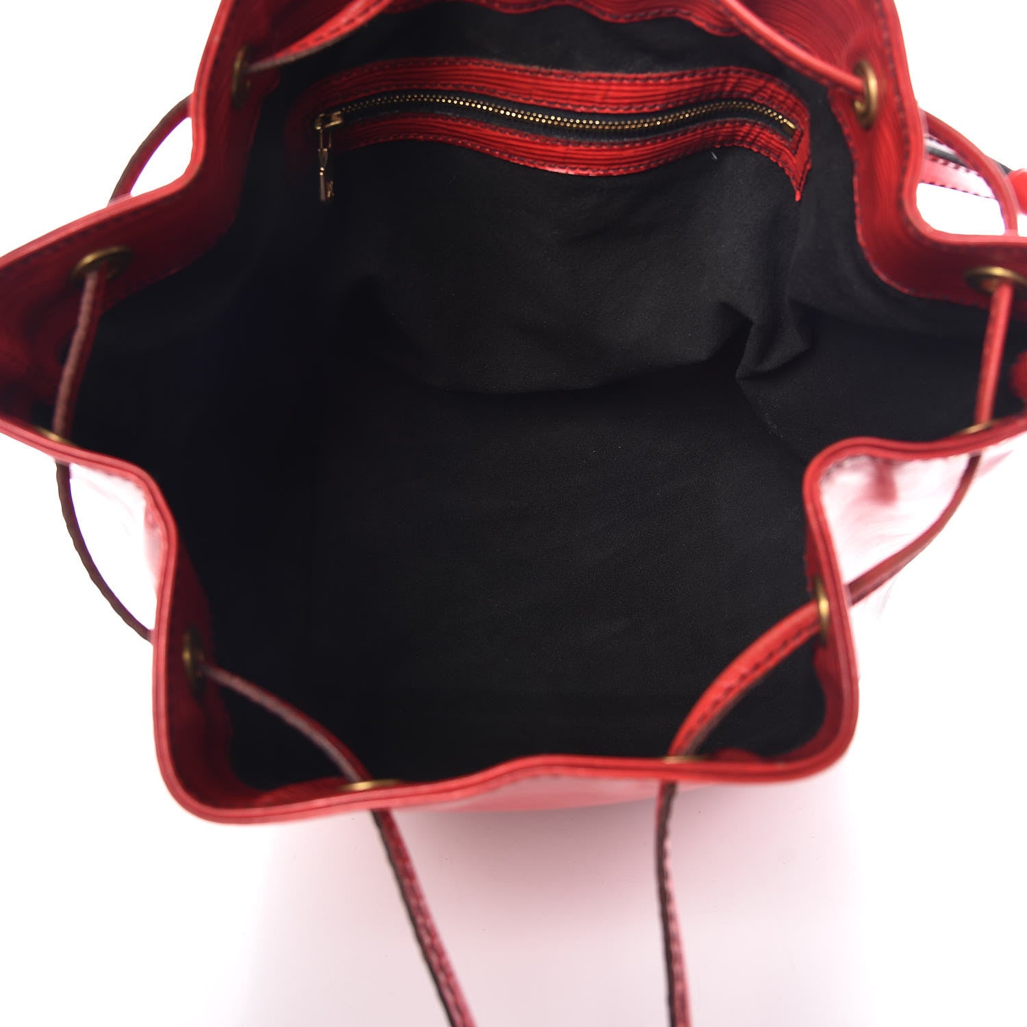 Louis Vuitton Epi Petit Noe Castillan Red 5 of 12