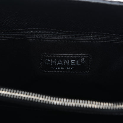 Chanel Caviar Quilted Grand Shopping Tote GST Black 7 of 8