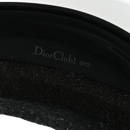 Christian Dior Mirrored DiorClub1 Sun Visor Black 9 of 16