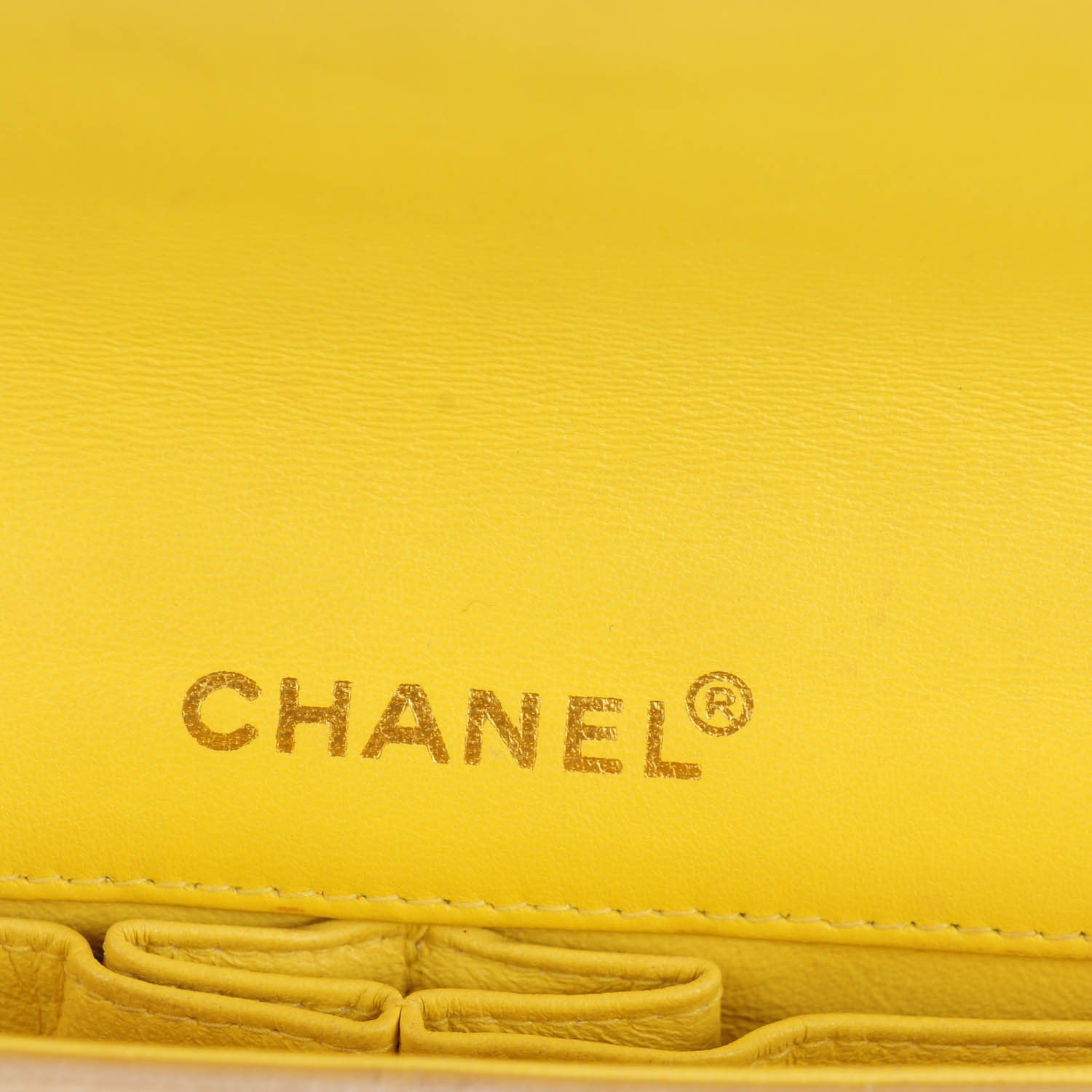 Chanel Metallic Lambskin Quilted East West Chocolate Bar Flap Light Gold 8 of 10