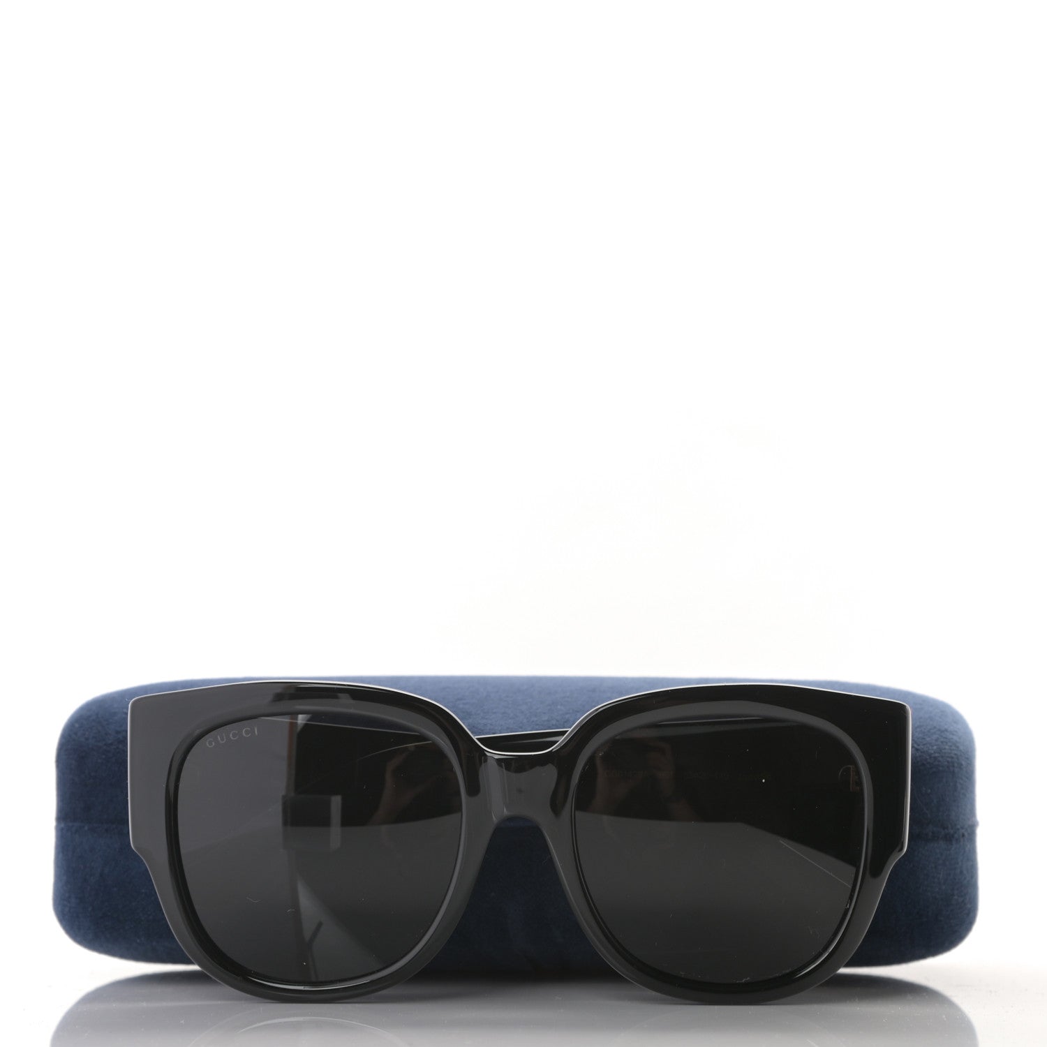 Gucci Acetate Square Frame Sunglasses GG0142SA Black 7 of 7