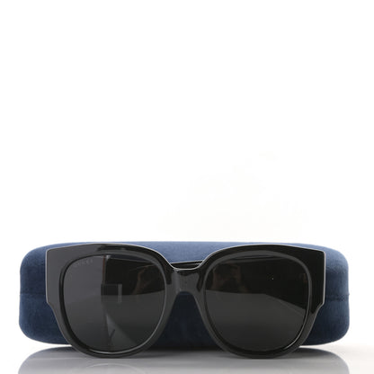 Gucci Acetate Square Frame Sunglasses GG0142SA Black 7 of 7