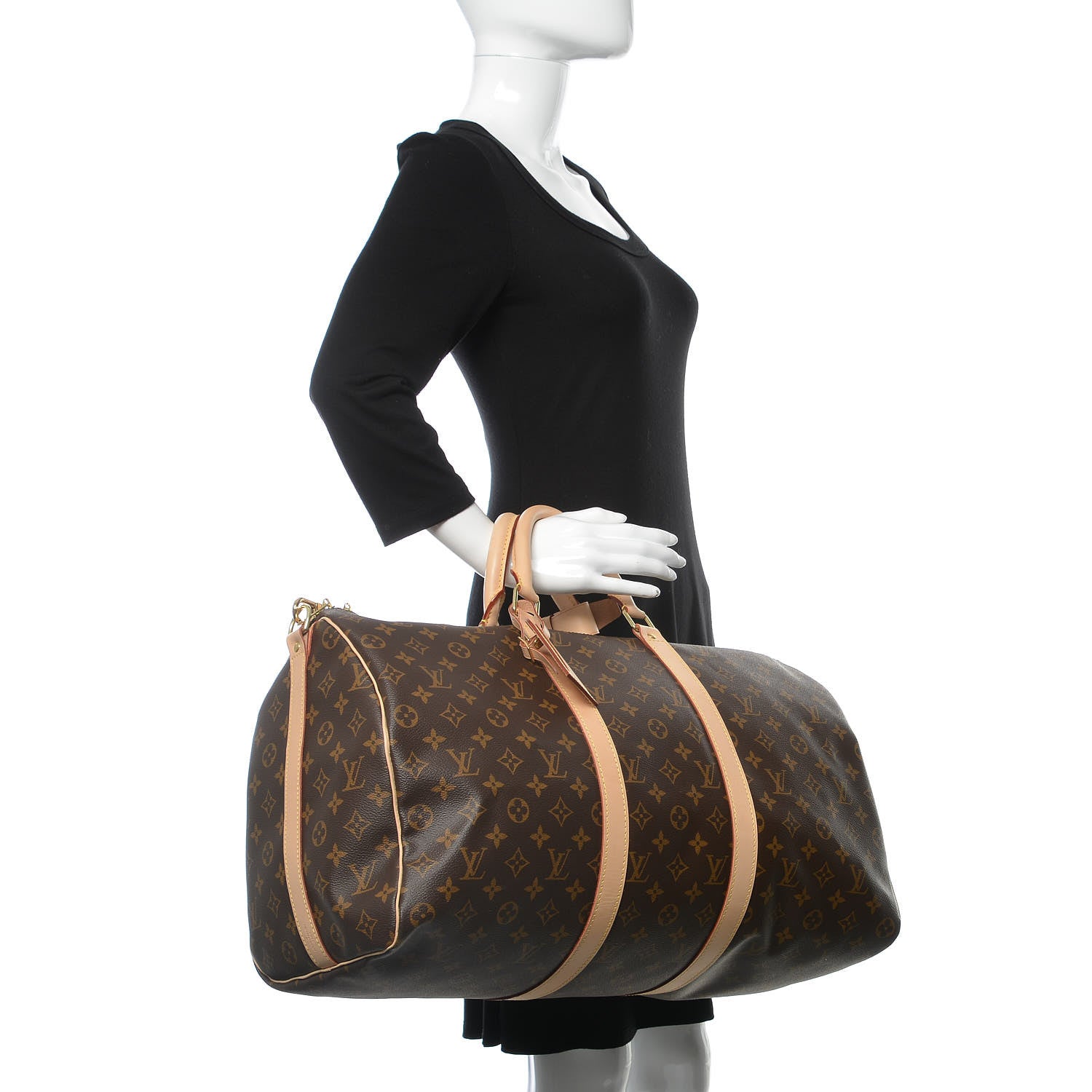 Louis Vuitton Monogram Keepall Bandouliere 50 3 of 9