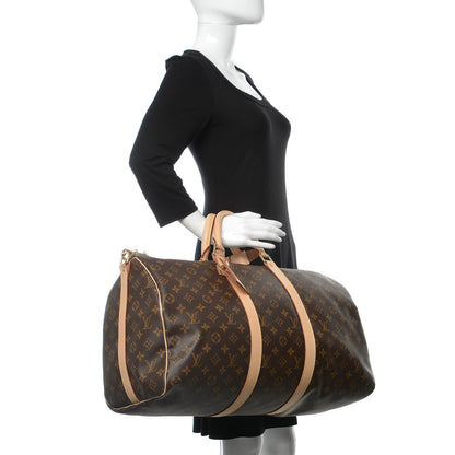 Louis Vuitton Monogram Keepall Bandouliere 50 3 of 9