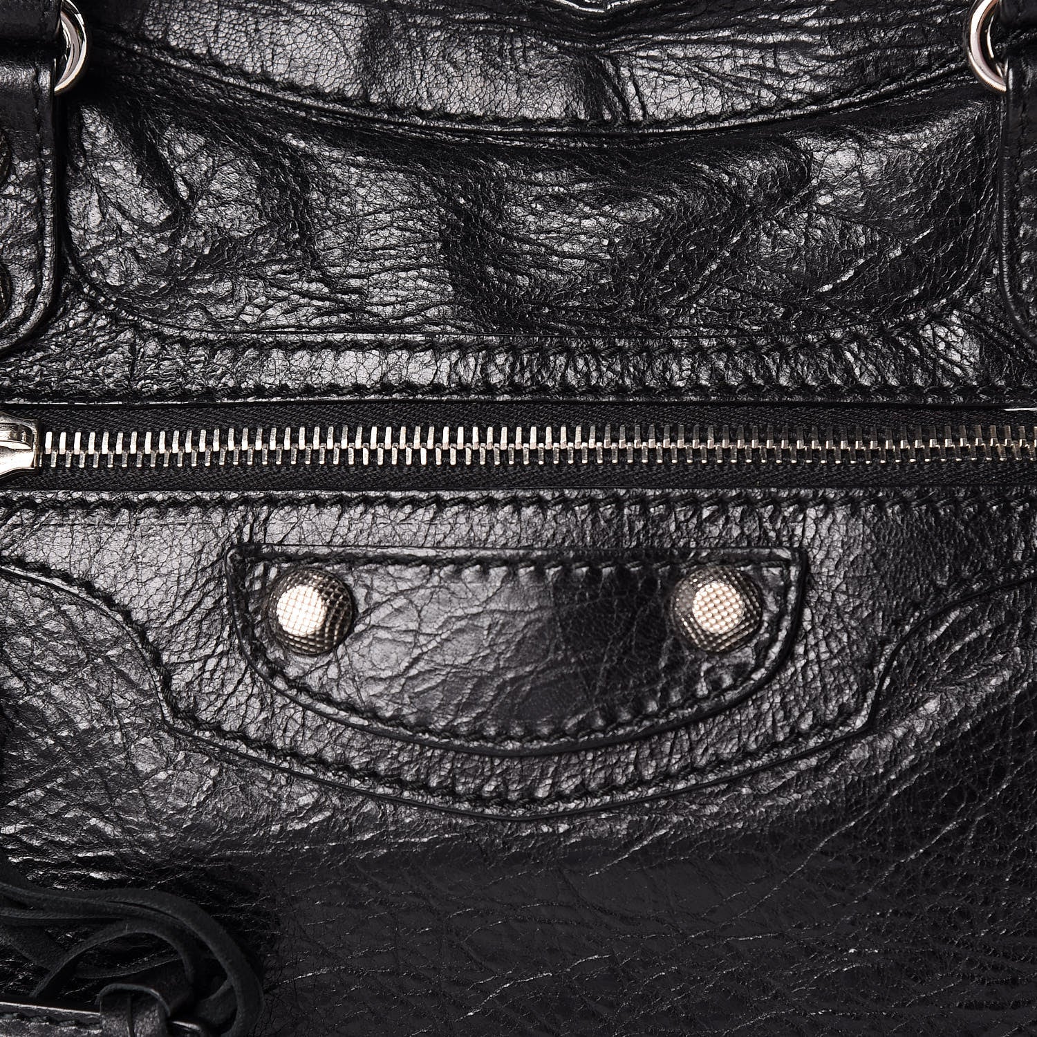 Balenciaga Agneau Giant 12 Silver Hardware City Black 8 of 14