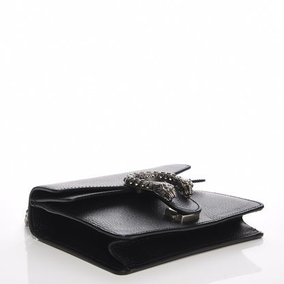 Gucci Calfskin Mini Dionysus Shoulder Bag Black 4 of 7