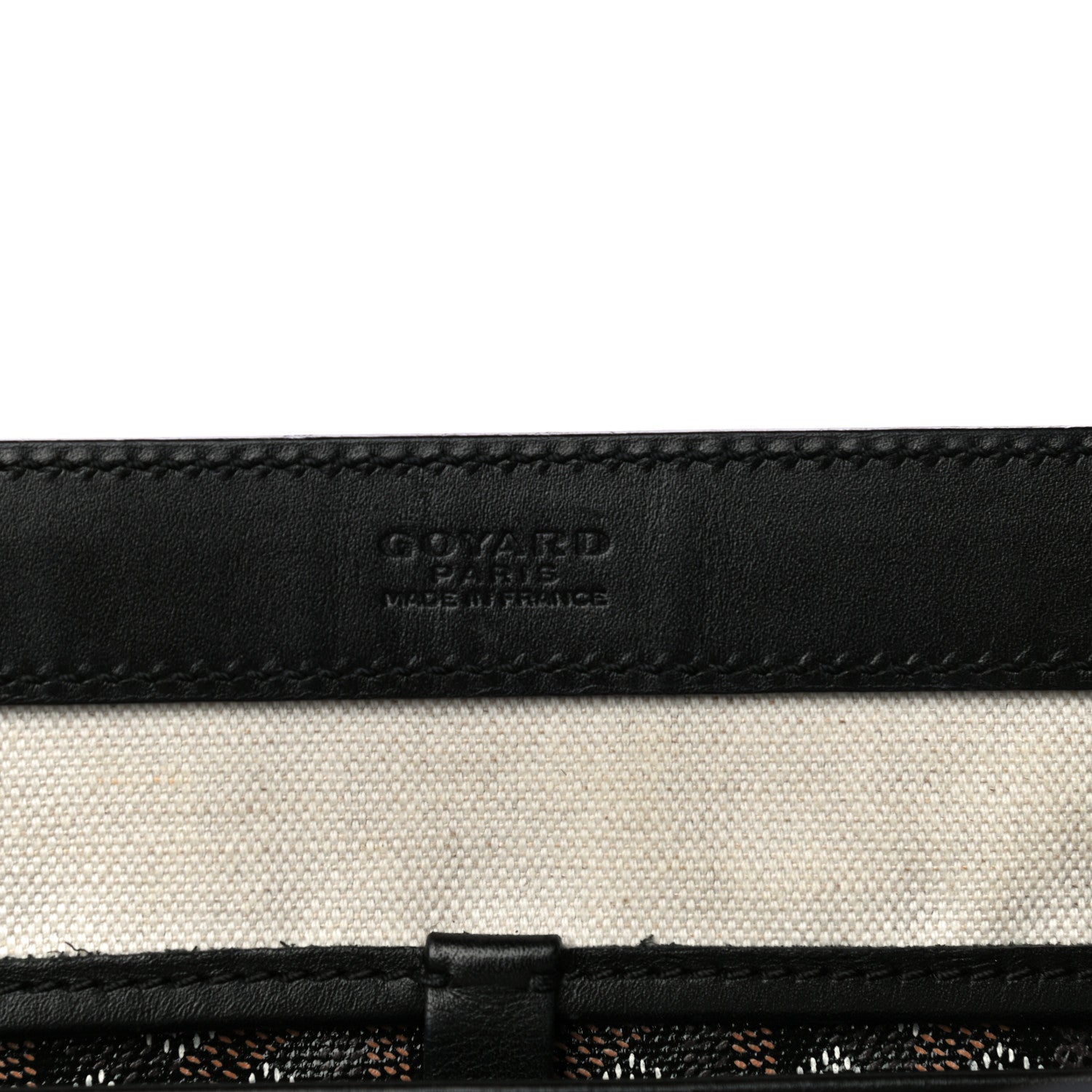 Goyard Goyardine Bellechasse PM Black 6 of 18