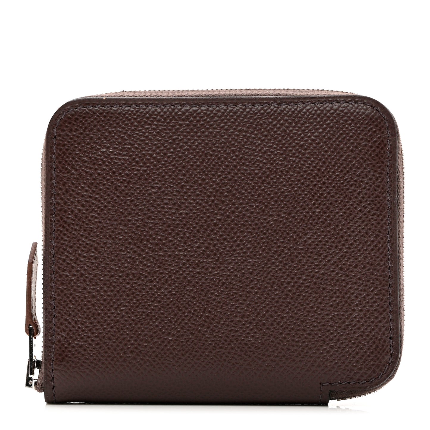 Epsom Silk'in Compact Wallet Chocolate