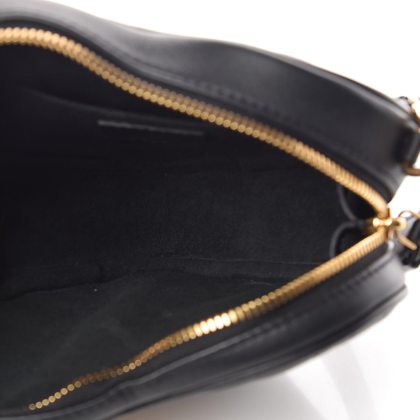 Calfskin New Wave Heart Bag Black