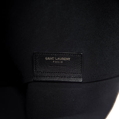 Saint Laurent Calfskin Large Shopping Tote Black 7 of 15