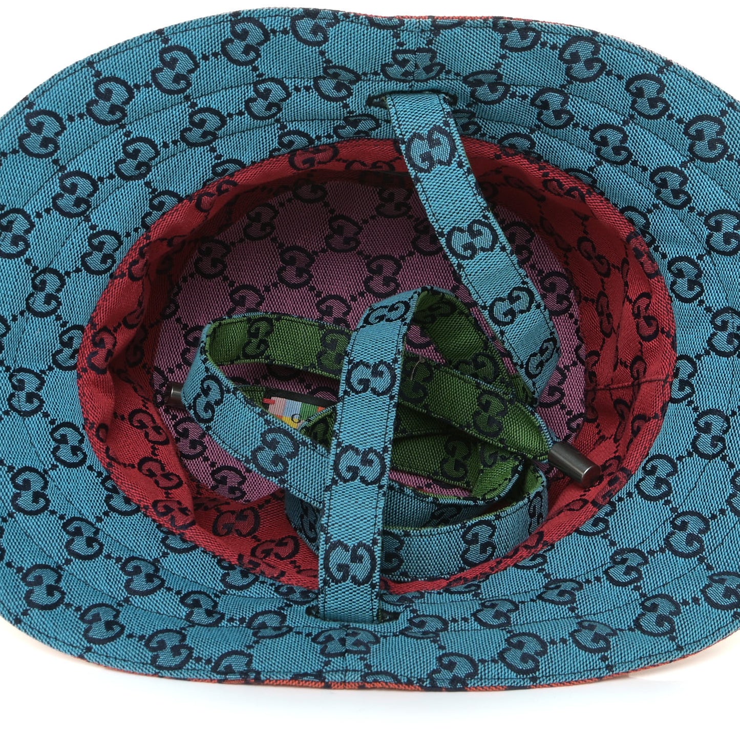 Monogram Multicolor Reversible Bucket Hat Yellow Multicolor