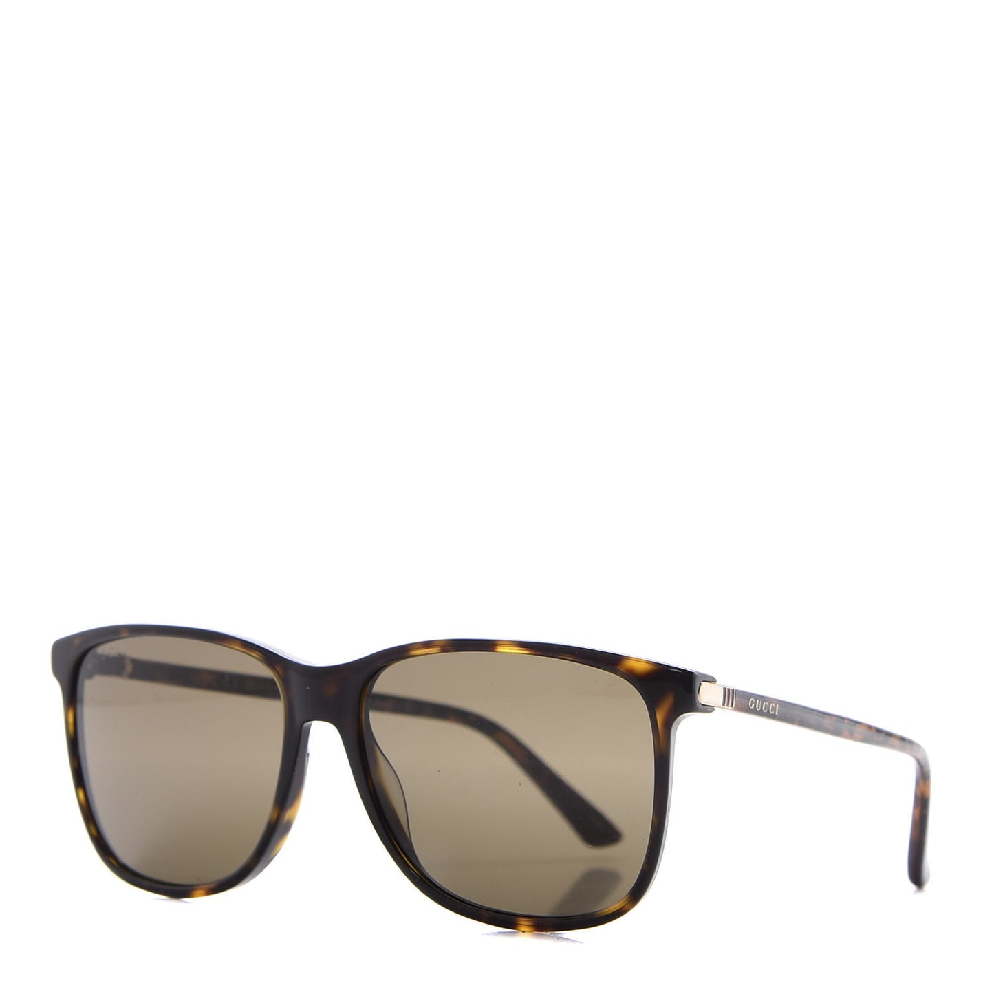 Square Frame GG0017S Sunglasses Havana