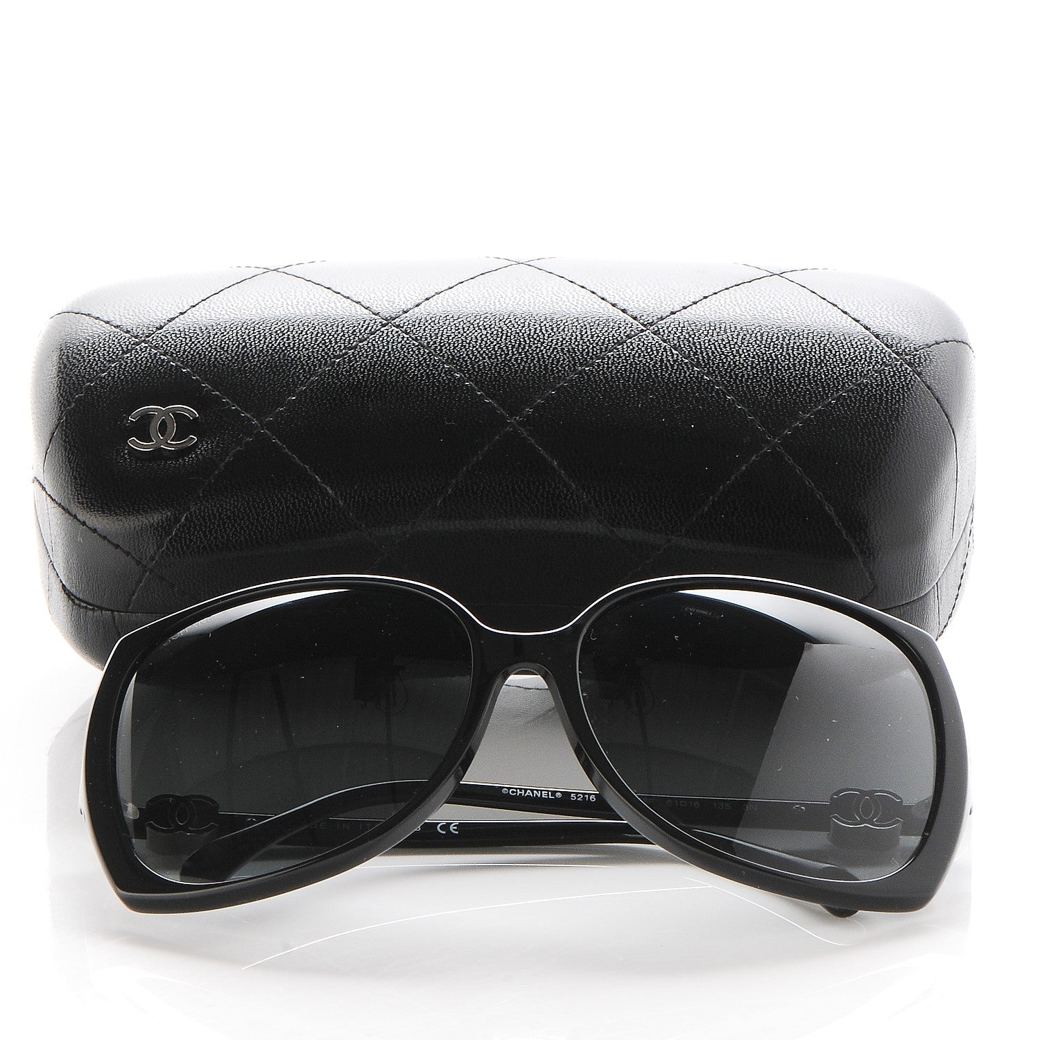 Chanel CC Sunglasses 5216 Black 8 of 8
