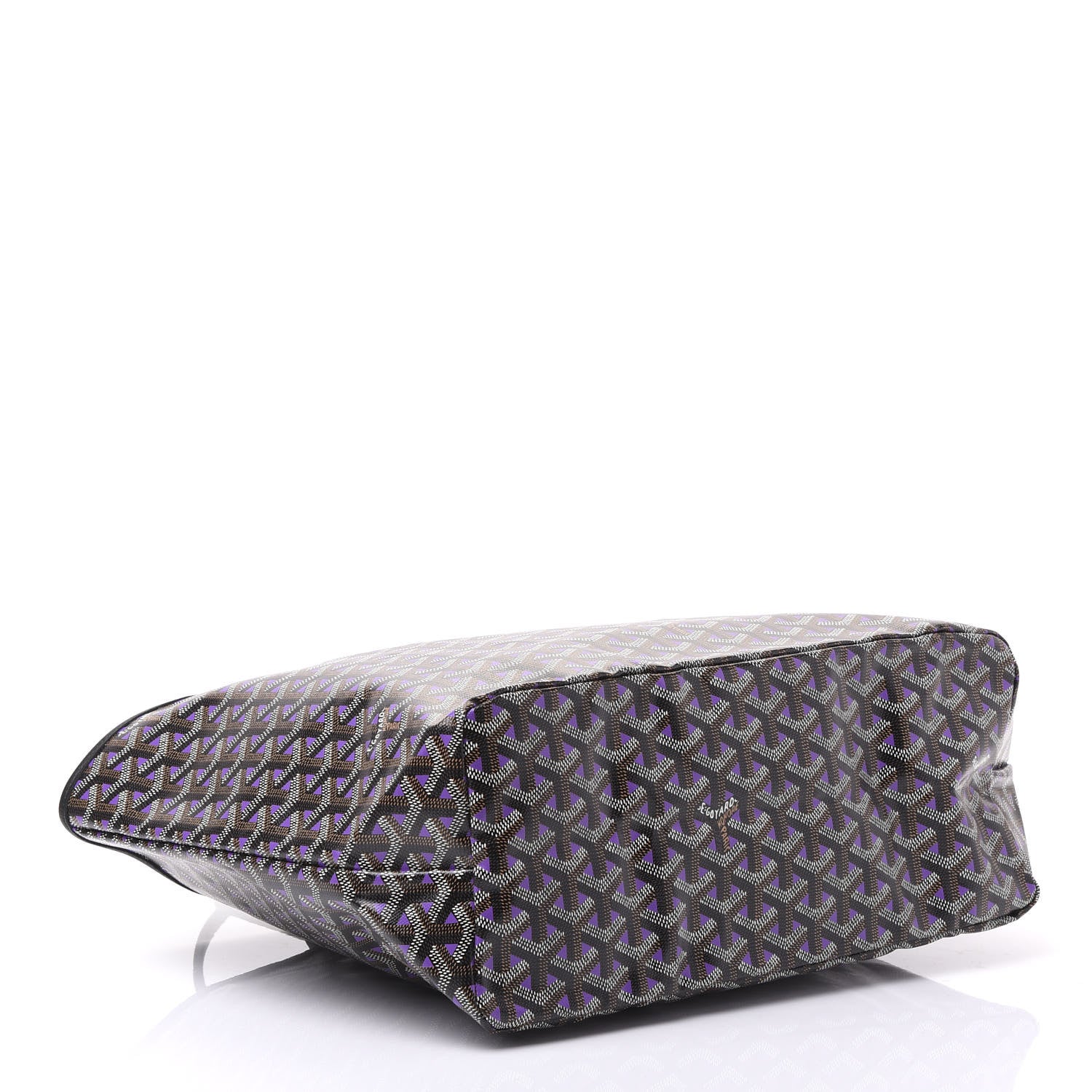 Goyard Goyardine Saint Louis Claire Voie PM Black Violet 3 of 9