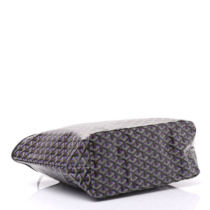 Goyard Goyardine Saint Louis Claire Voie PM Black Violet 3 of 9
