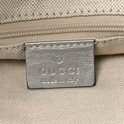 Gucci Guccissima Medium Sukey Tote Silver 6 of 10