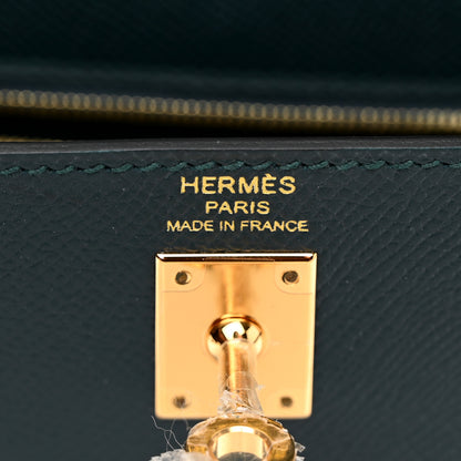 Hermes Epsom Kelly Sellier 25 Vert Cypress 6 of 11