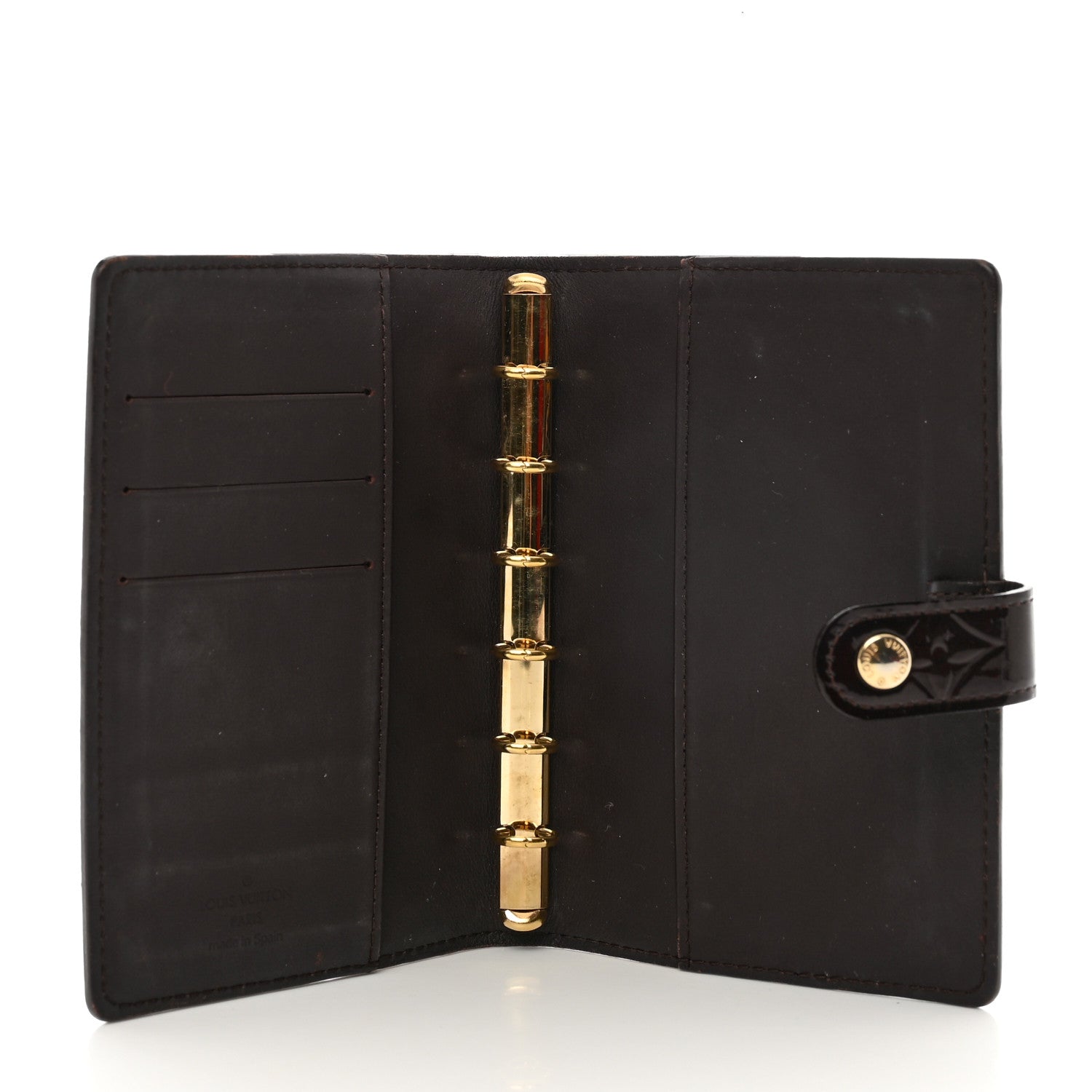 Louis Vuitton Vernis Small Ring Agenda Cover Amarante 5 of 8
