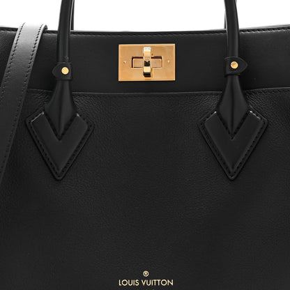 Louis Vuitton Calfskin Monogram Tufting On My Side Black 7 of 9