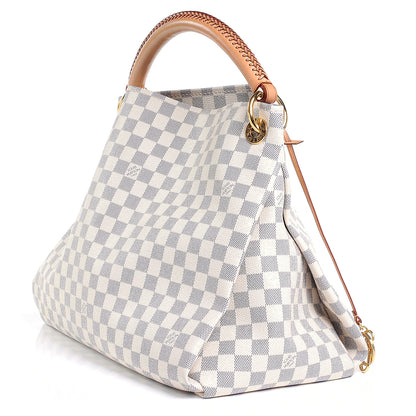 Louis Vuitton Damier Azur Artsy MM 3 of 8