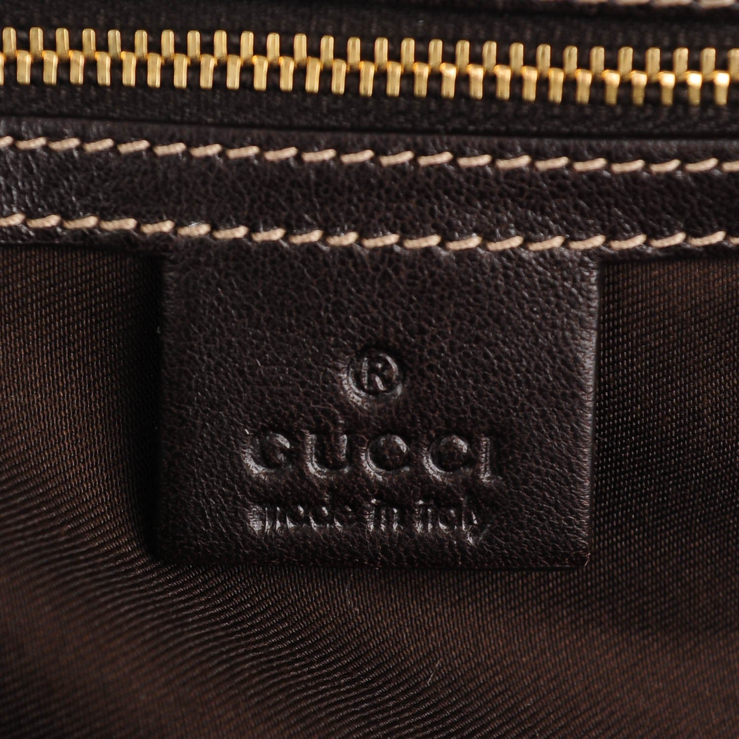 Gucci Monogram Small Pelham Shoulder Bag Dark Brown 6 of 7