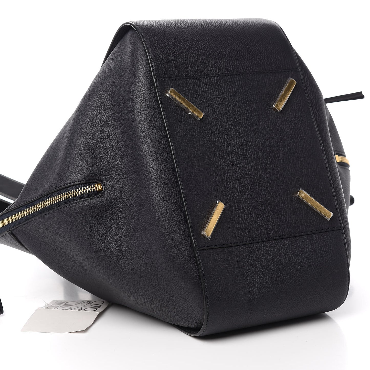 Calfskin Small Hammock Shoulder Bag Midnight Blue Black