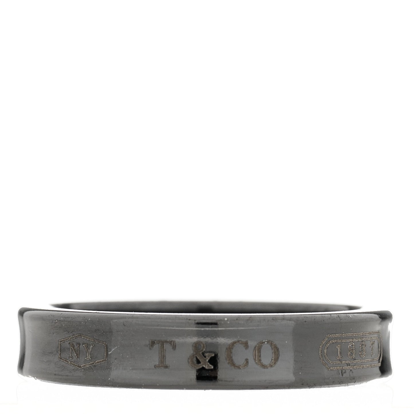 Titanium 1837 Narrow Band Ring 52 6