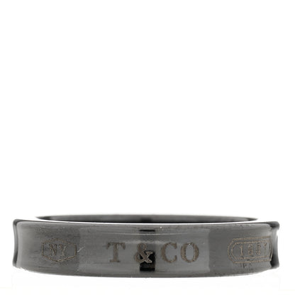 Tiffany Titanium 1837 Narrow Band Ring 52 6 1 of 4