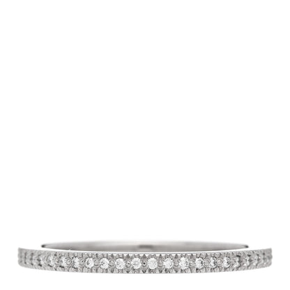 Tiffany Platinum Diamond Metro Full Eternity Band Ring 48 4.5 3 of 5
