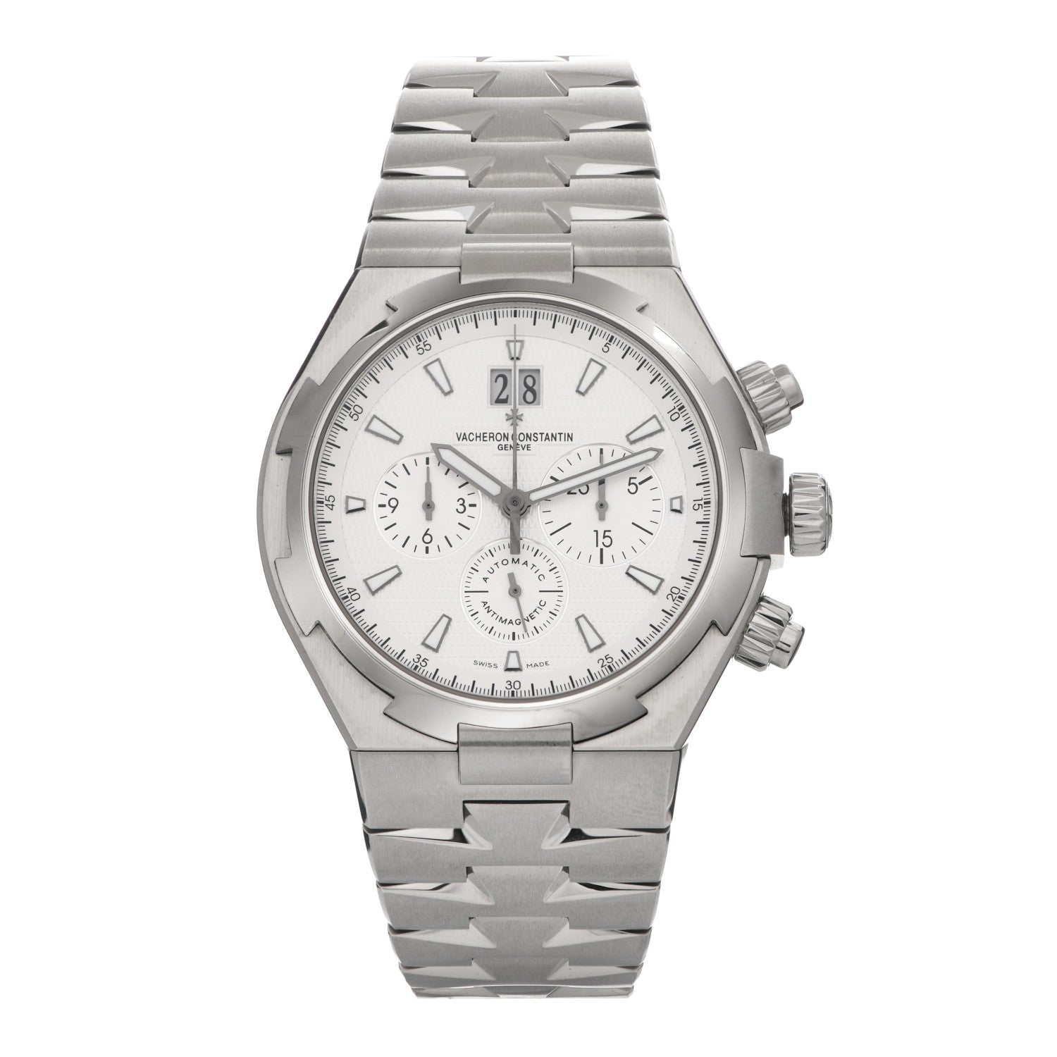 Vacheron Constantin Stainless Steel 42mm Overseas Chronograph Automatic Watch 49150/B01A 1 of 5