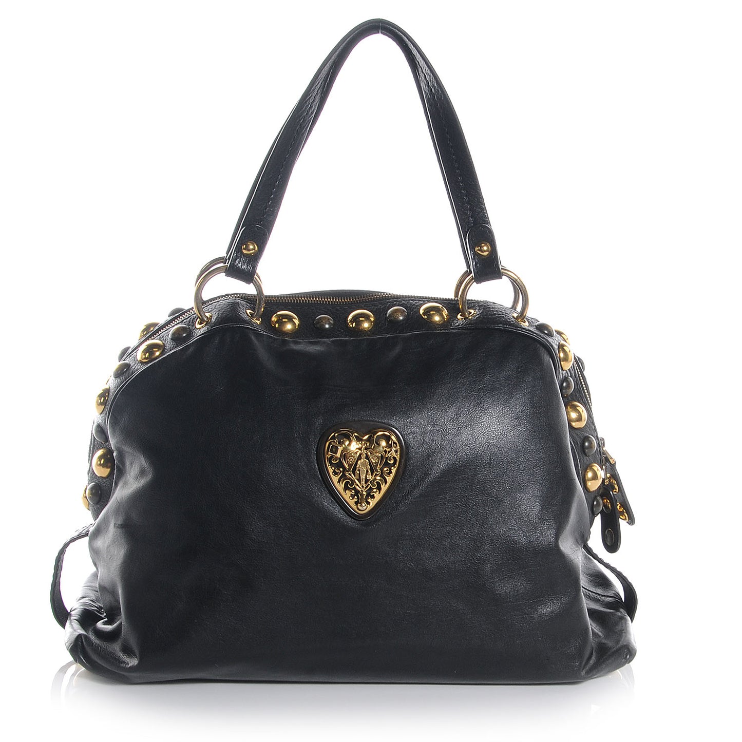 Leather Large Babouska Dome Bag