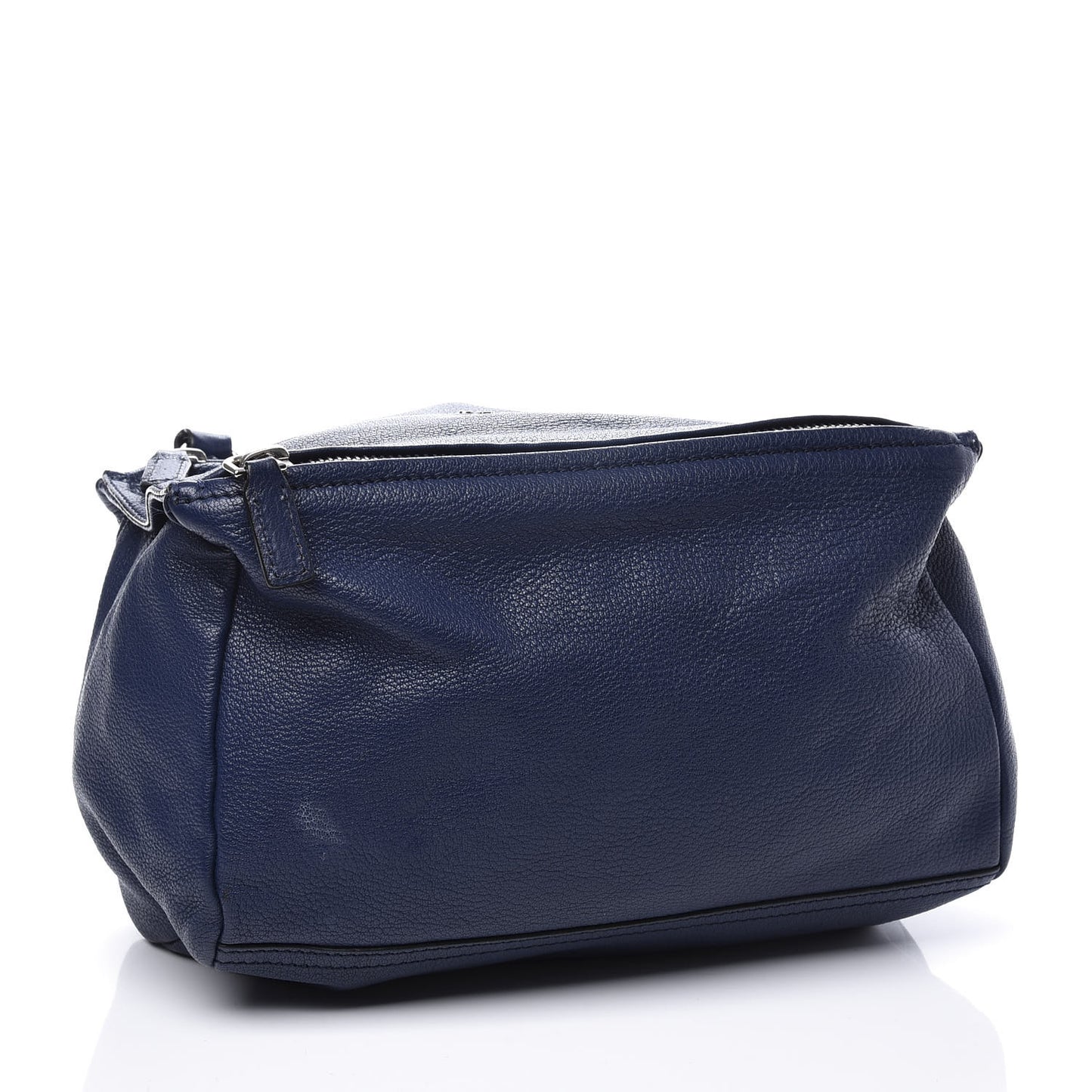 Sugar Goatskin Small Pandora Deep Blue