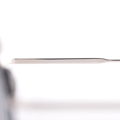 Tom Ford Veronique Round Frame Sunglasses TF565 Shiny Silver 6 of 9