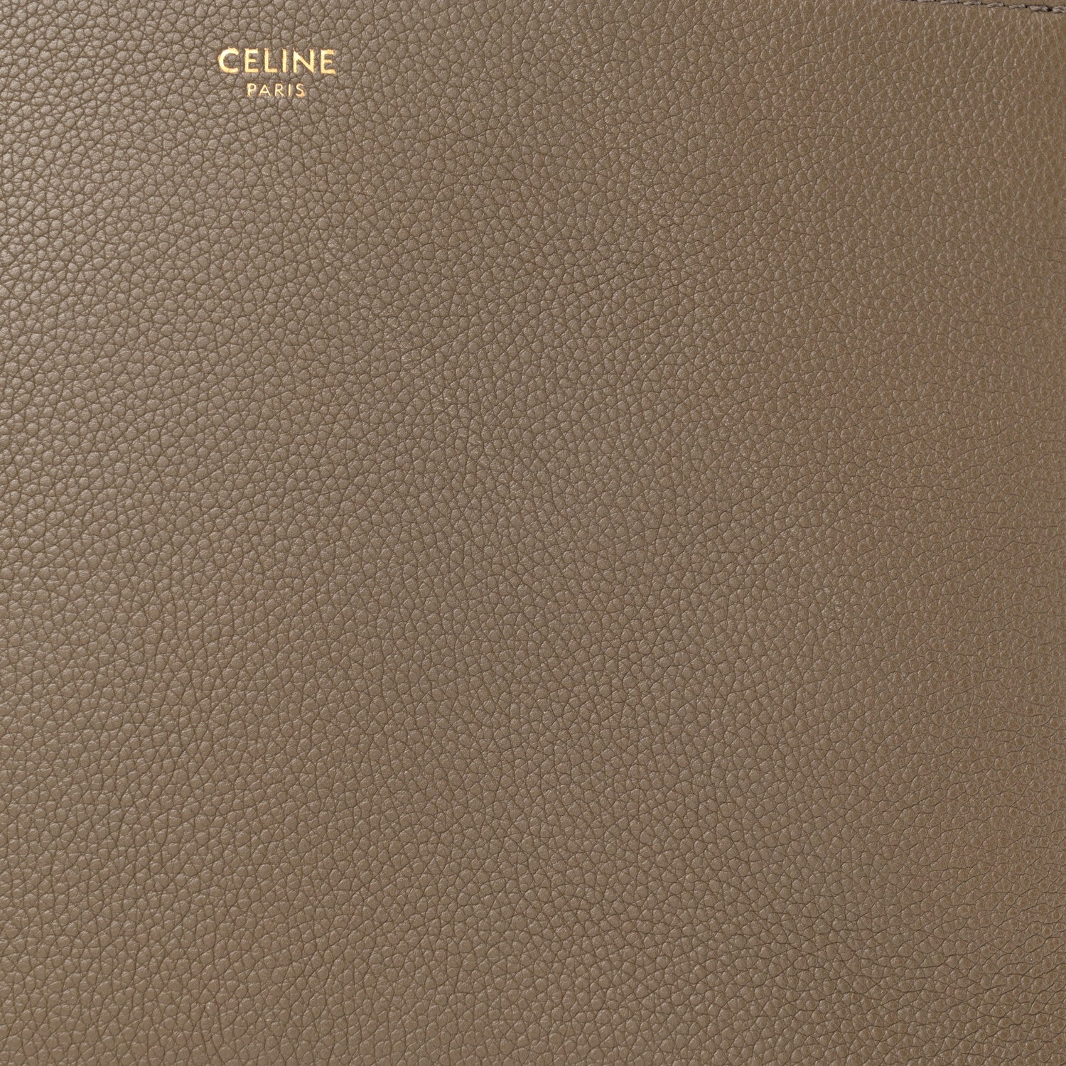 Celine Soft Grained Calfskin Sangle Bucket Bag Taupe 15 of 17