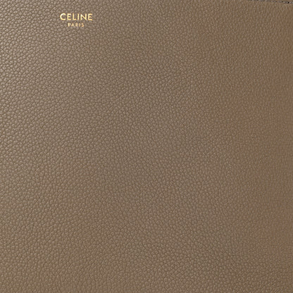 Celine Soft Grained Calfskin Sangle Bucket Bag Taupe 15 of 17