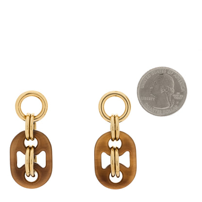 Hermes Permabrass Horn Small Eurydice Earrings 2 of 5